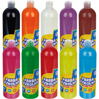 Plagátové farby Astra 10 ks x 500 ml